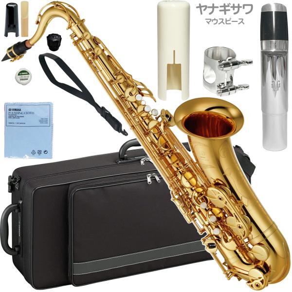 YAMAHA ヤマハ YTS-480 テナーサックス ラッカー ゴールド ヤナギサワ メタルマウスピース セットF　以下対応不可 北海道 沖縄 離島 代引き