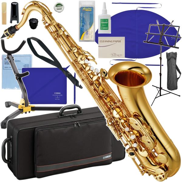 YAMAHA ヤマハ 5年保証サポート対象 YTS-380 テナーサックス ラッカー ゴールド セットI　以下対応不可 北海道 沖縄 離島 代引き