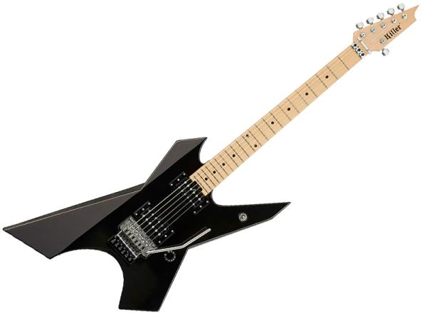 Killer ( キラー ) KG-Exploder II MBK キラーギター エクスプローダー エレキギター Metallic Black