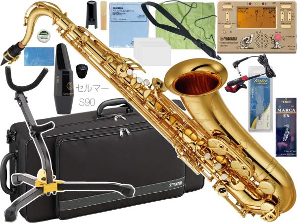 YAMAHA ( ヤマハ ) YTS-480 テナーサックス ラッカー 管楽器 tenor saxophone gold セルマー S90 マウスピース セット I　北海道 沖縄 離島不可