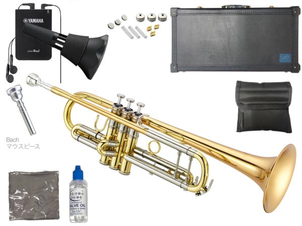 XO ( エックスオー ) 1602GB トランペット ラッカー ゴールド ゴールドブラス 管楽器 B♭ Trumpet gold セット A　北海道 沖縄 離島不可