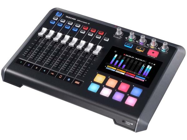 TASCAM タスカム Mixcast 4 ［ポッドキャスト ライブ配信 動画配信 イベント収録］