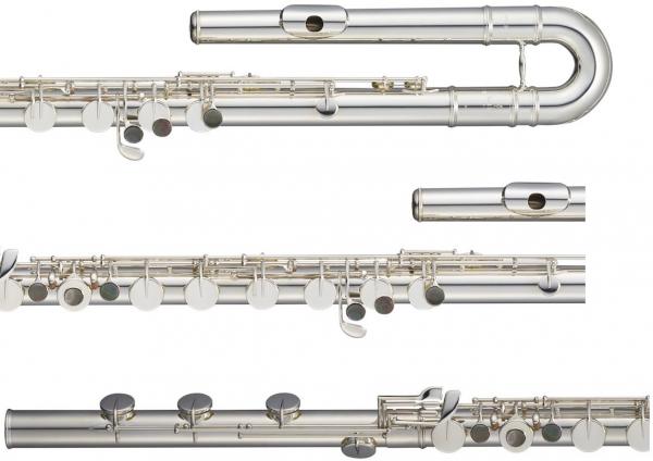 Pearl Flute パールフルート PFB-305E バスフルート 横型 C管 管楽器