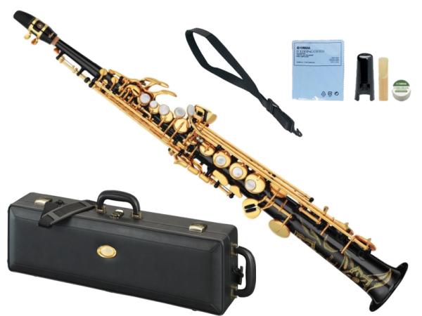 YAMAHA ( ヤマハ ) 受注品 先請求 YSS-82ZB ソプラノサックス カスタムZ  ブラック ストレートネック Soprano saxophone black Custam Z　北海道 沖縄 離島 代引き不可