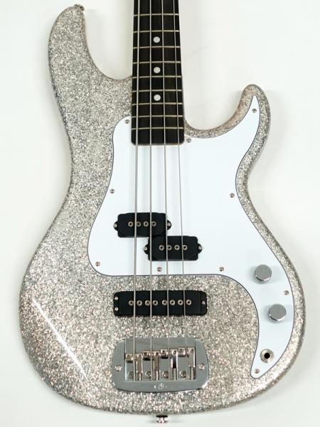 ★希少 G&L SB-2 Premium シルバーメタリックフリーク純正ケース付 Tribute Series SB-2 -Silver Metallic Flake- | 【クロサワ楽器