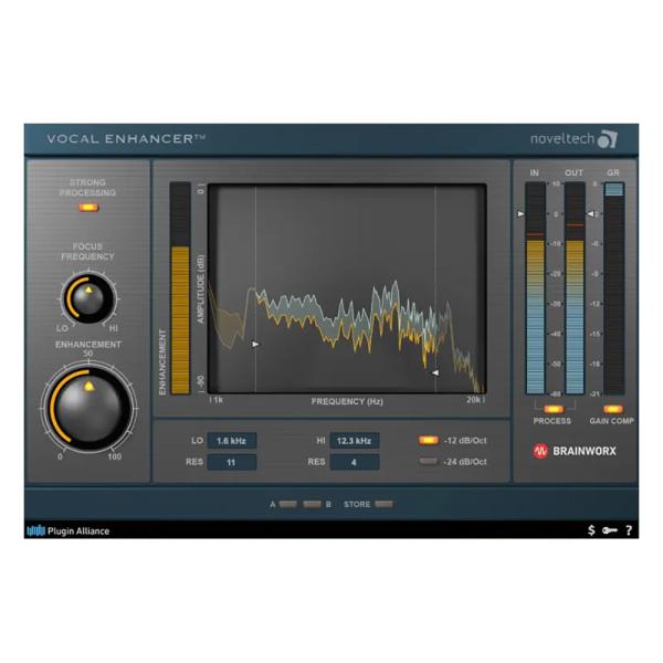 Plugin Alliance プラグインアライアンス Noveltech Vocal Enhancer プラグインエフェクト ボーカル エンハンサー