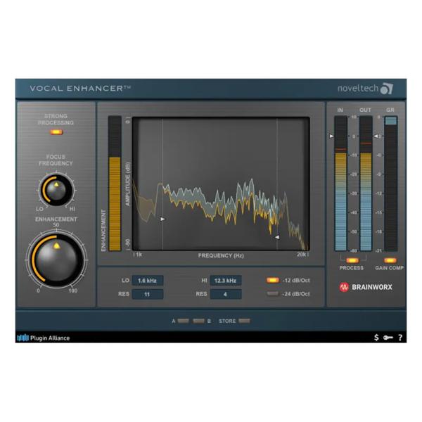 Plugin Alliance ( プラグインアライアンス ) Noveltech Vocal Enhancer プラグインエフェクト ボーカル エンハンサー