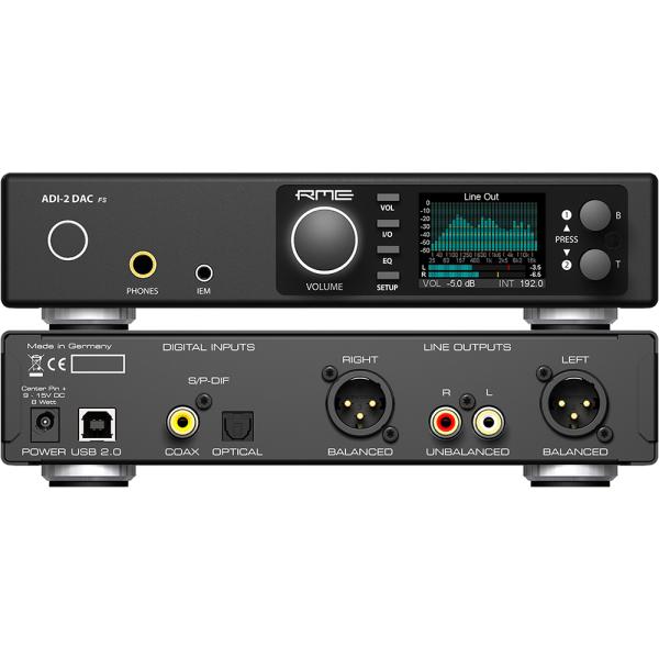 RME アールエムイー ADI-2 DAC fs DA コンバーター DSD PCM Hi-Res 