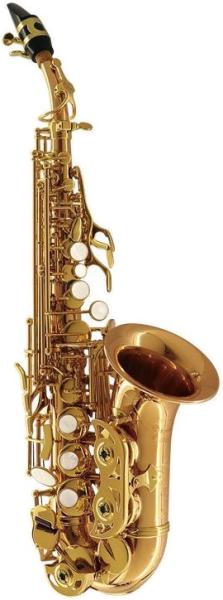 Chateau シャトー CSS-CH92L カーブドソプラノサックス ラッカー レッドブラス 管楽器 Curved Soprano Saxophone　以下対応不可 北海道 沖縄 離島 代引き
