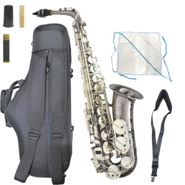 Chateau ( シャトー ) CAS-HNS/BS アルトサックス ブラックニッケルメッキ ニッケルシルバー HANDMADE SERIES Alto Saxophone　北海道 沖縄 離島不可