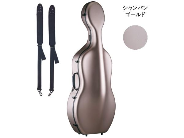 Carbon Mac カーボンマック CFC-L チェロケース シャンパンゴールド CPG カーボンマックライト 軽量 ハードケース cello champagne gold　北海道 沖縄 離島 代引き 同梱不可