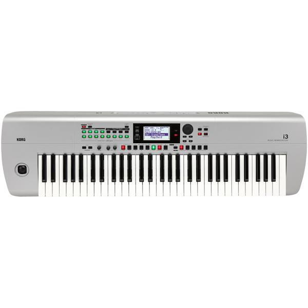 KORG コルグ i3 MS 61鍵盤 ワークステーション シンセサイザー スーパー マット シルバー