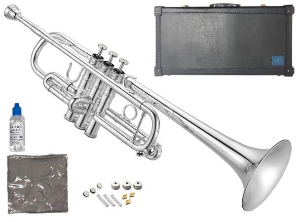 XO ( エックスオー ) 1624RS C管 トランペット 銀メッキ シルバー イエローブラス リバース式主管抜差管 管楽器 C Trumpet silver　北海道 沖縄 離島不可
