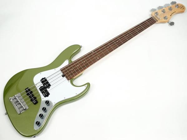 Sadowsky ME21 HP5 MR Solid Sage Green Metallic High Polish 5弦ベース サドウスキー  エレキベース 送料無料! | ワタナベ楽器店 ONLINE SHOP