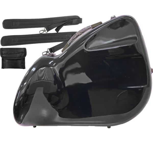 CCシャイニーケース II CC2-HRO-BK ワンピースタイプ ホルン ハードケース ブラック 一体型 リュック french horn cases　以下対応不可 北海道 沖縄 離島 代引き