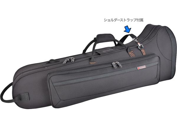 PROTEC ( プロテック ) PB306CT テナー  テナーバストロンボーン ケース ブラック セミハード  ショルダー  管楽器 Tenor bass Trombone case　北海道 沖縄 離島不可