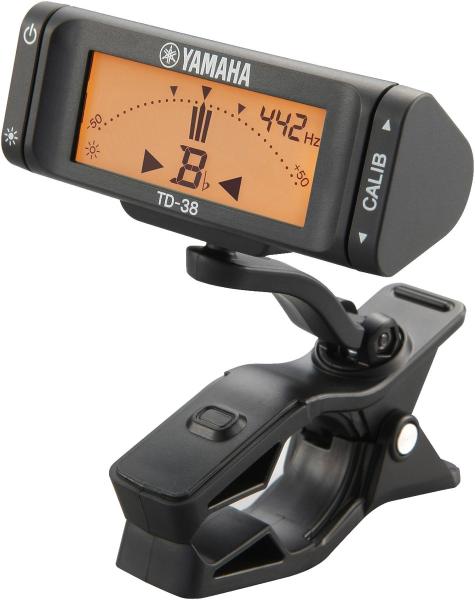 YAMAHA ( ヤマハ ) TD-38L クロマチックチューナー クリップタイプ Lサイズ 管楽器 音合わせ チューナー CLIP-ON CHROMATIC TUNER　北海道 沖縄 離島不可