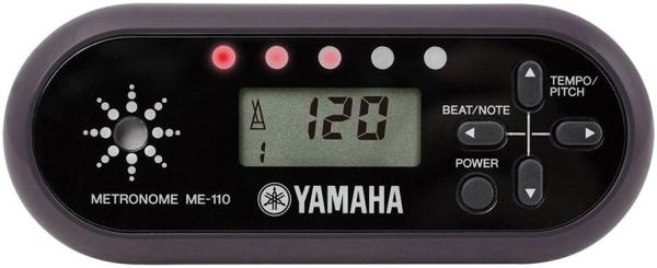 YAMAHA ヤマハ ME-110BK ブラック 電子 メトロノーム 軽量 スリムタイプ ME-110 electronic metronome BLACK　北海道 沖縄 離島不可