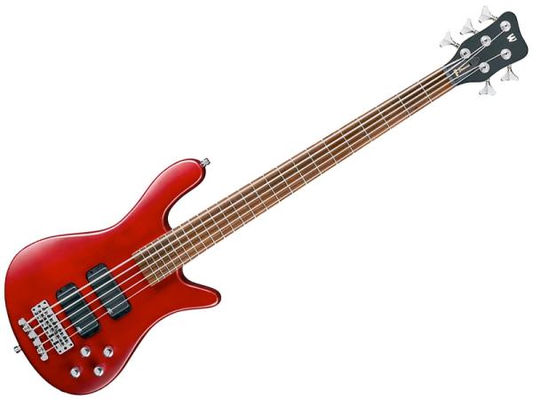 Warwick ( ワーウィック ) Rockbass Streamer Standard 5st Burgundy Red Transparent  ロックベース ストリーマー 5弦ベース 特価品