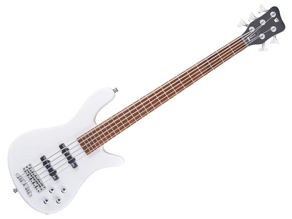Warwick ワーウィック RockBass Streamer LX 5 Solid White High Polish ロックベース ストリーマー 5弦ベース 特価品