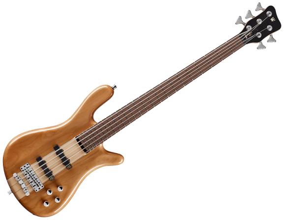 Warwick ワーウィック RockBass Streamer NT 5st Natural Transparent High Polish ロックベース ストリーマー スルーネック 5弦ベース 特価品