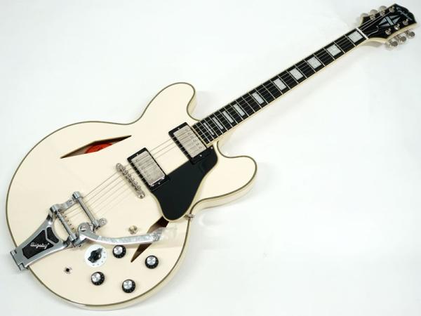 Epiphone エピフォン Shinichi Ubukata ES-355 Custom Bigsby Ver.02 / Classic White 【生形 真一シグネイチャーモデル 】