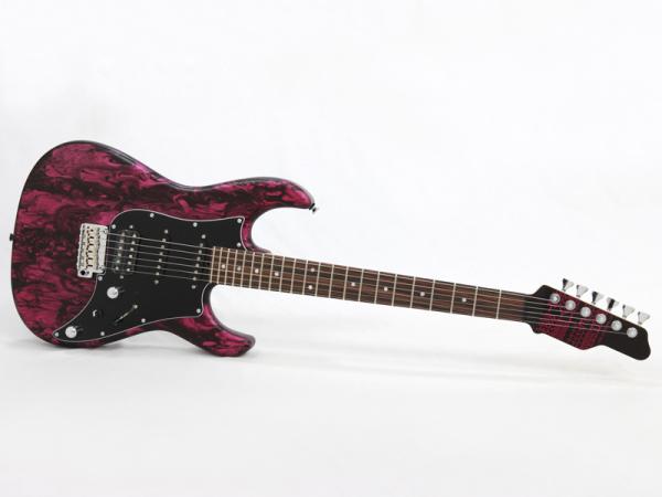 Guitar Root エレキギター 　マットカラー　レッド/ブラック　中古美品 Guitar Root エレキギター マットカラーレッド/ブラック中古美品