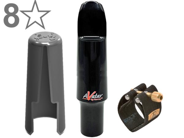 Rovner ロブナー 8☆ アヴァター バリトンサックス マウスピース ラバー Baritone saxophone Mouthpiece Avatar Deep D collection 8ワンスター 8*　北海道 沖縄 離島不可