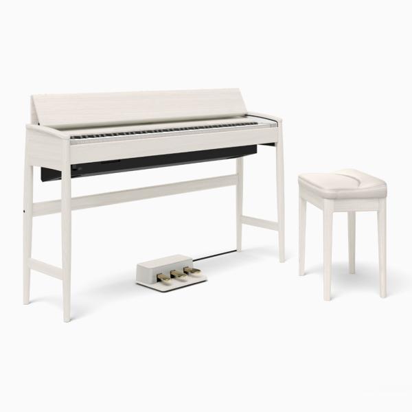 Roland ( ローランド ) 電子ピアノ KF-10-KS KIYOLA Sheer White 88鍵盤 ピアノタッチ 据え置きタイプ