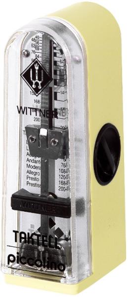 Wittner ウィットナー 890121 タクテルピッコリー アイボリー 振り子式 メトロノーム おもり 据置き式 Taktell Piccolino metronome IVORY　北海道 沖縄 離島不可