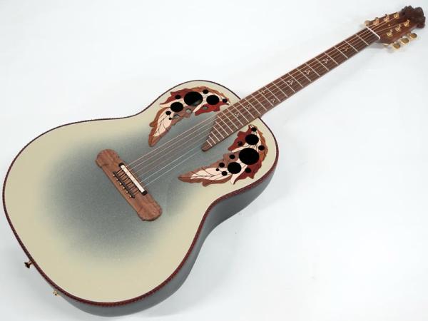 Ovation Adamas 1687GT-7 Reverse Beige Burst USA カスタムショップ アダマス オベーション アコースティックギター エレアコ