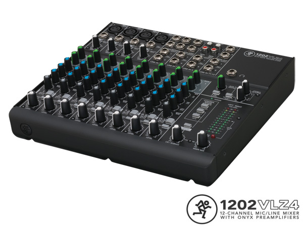 MACKIE マッキー 1202VLZ4 ◆ 12チャンネル コンパクトアナログミキサー
