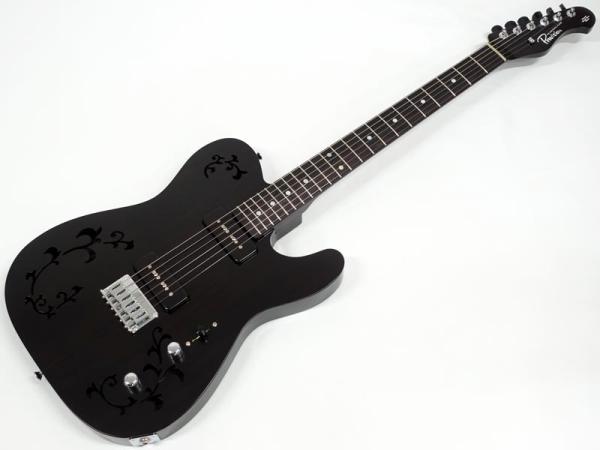 Provision プロビジョンギター TEC-TL LTD-KARAKUSA ALL ROSE オールローズ・シンライン オーダーギター 唐草サウンドホール