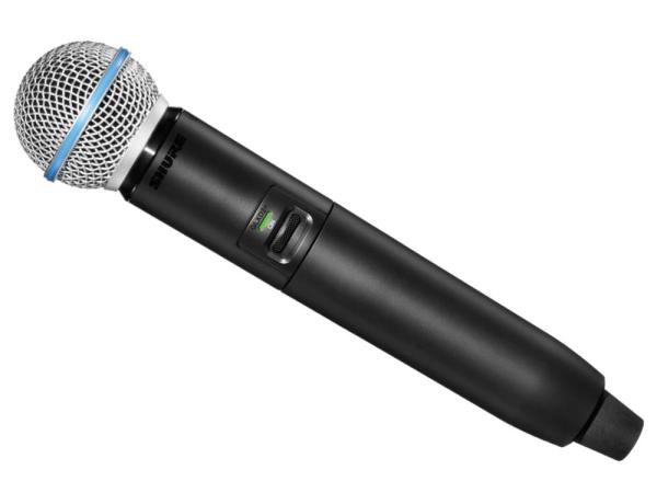 SHURE ( シュア ) GLXD2+/B58 ◆ 2.4GHz帯 BETA58ヘッド ハンドヘルド型送信機 GLXD2+/B58=-Z2