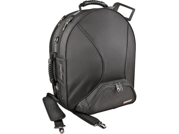 PROTEC プロテック PB316SB フレンチホルン ベルカット デタッチャブル ケース ブラック セミハード  ショルダー  管楽器 French horn case　北海道 沖縄 離島不可