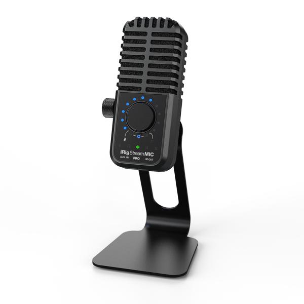 IK Multimedia アイケーマルチメディア iRig Stream Mic Pro 配信向け コンデンサー USB マイク オーディオインターフェイス