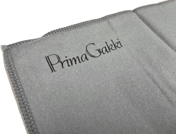  プリマ ワイピングクロス グレー Mサイズ 300×350mm ポリシングクロス 1枚 管楽器 お手入れ マイクロファイバー PRIMA cleaning cloth 北海道沖縄離島不可