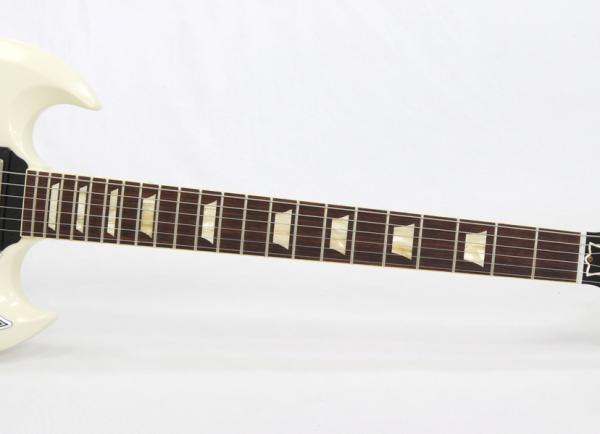 マエストロ　SG ホワイト Gibson Custom Shop 1963 SG Standard Reissue Maestro Vibrola