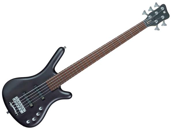 Warwick ワーウィック RockBass Corvette Basic 5st Nirvana Black Transparent ロックベース コルベット 5弦ベース ニルヴァーナ・ブラック 特価品