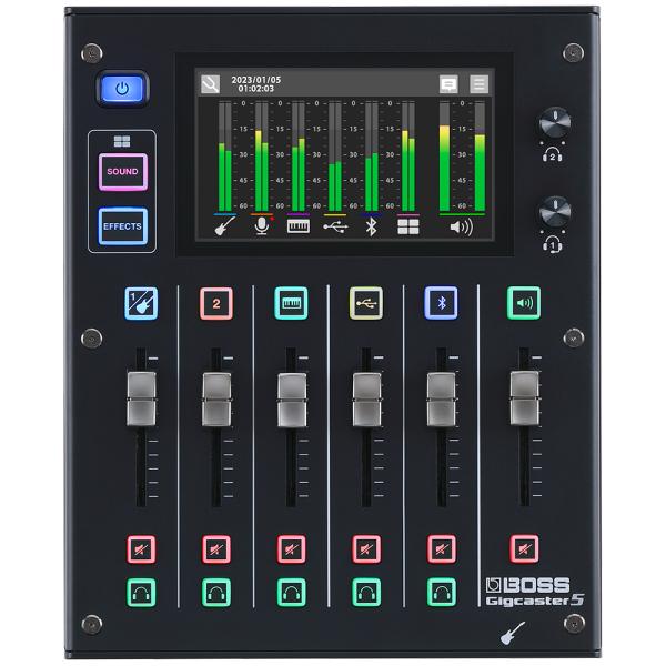 BOSS ボス ストリーミング ミキサー GCS-5 GIGCASTER 5 ライブ 配信