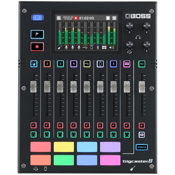 BOSS ボス ストリーミング ミキサー GCS-8 GIGCASTER 8 ライブ 配信