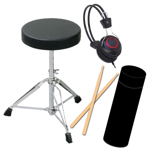 Watanabe Original ワタナベオリジナル 電子ドラム アクセサリーセット ( スティック イス スティックケース ヘッドホン )