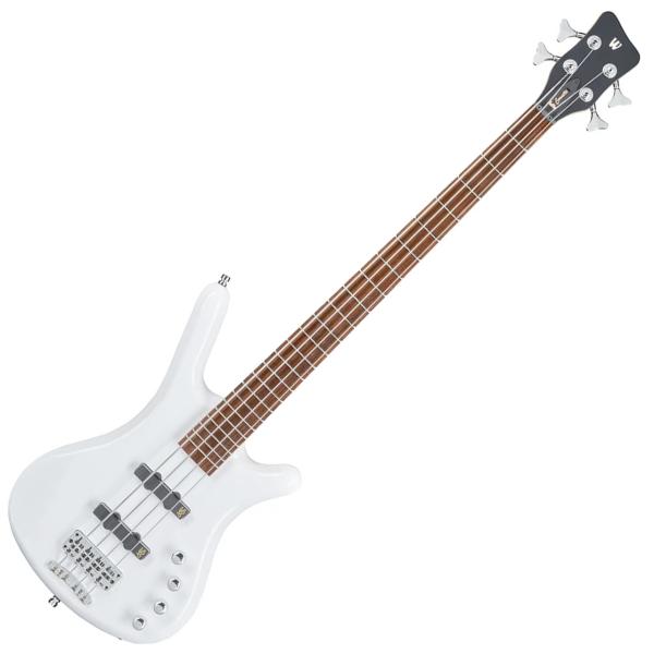 Warwick ワーウィック RockBass Corvette Basic 4st Solid White High Polish ロックベース コルベット エレキベース グロス・ホワイト 特価品