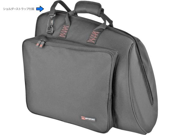 PROTEC プロテック C246X フレンチホルン ワンピースベル ケース ブラック ギグバッグ  ソフトケース ショルダー リュック  French horn case　北海道 沖縄 離島不可