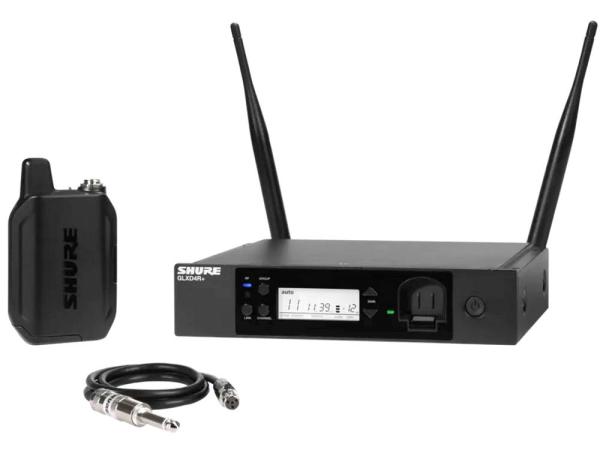 SHURE シュア GLXD14R+J ◆ 2.4GHz帯 ハーフラック型受信機付 WA302ギターケーブル ワイヤレスシステム GLXD14R+J-Z2