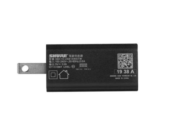 SHURE ( シュア ) SBC10-USBC-J ◆ GLXD+シリーズ用 USB-C バッテリーチャージャー　USB-C AC充電器