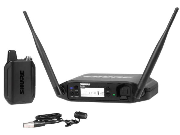SHURE シュア GLXD14+J/85 ◆ 2.4GHz帯 WL185 テーブルトップ型受信機付 ラべリアマイクロホン ワイヤレスシステム GLXD14+J/85-Z2