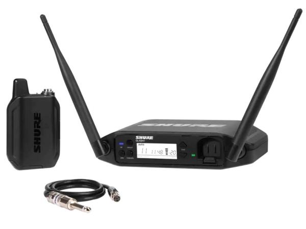 SHURE シュア GLXD14+J ◆ 2.4GHz帯 テーブルトップ型受信機付 WA302ギターケーブル ワイヤレスシステム GLXD14+J-Z2