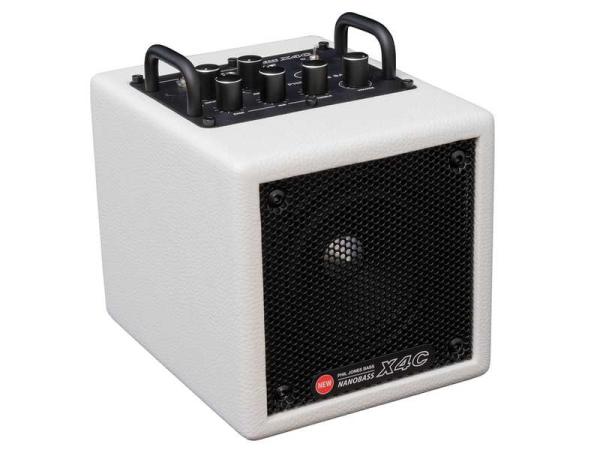 Phil Jones Bass フィル ジョーンズ ベース NANOBASS X4C White ベース コンボアンプ 正規輸入品 バッテリー対応モデル 自宅 練習