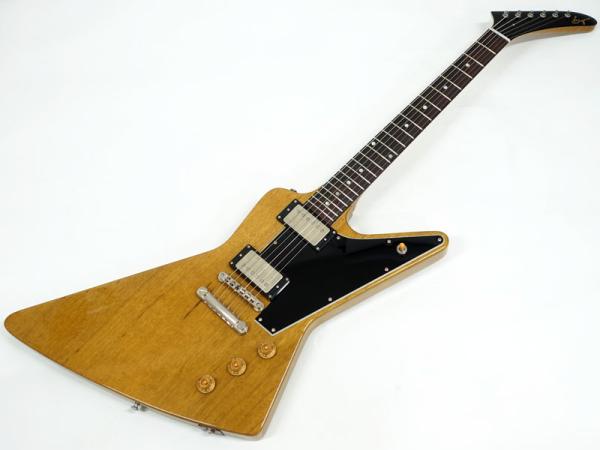 Bizen Works BURNED EXP Natural 230443 日本製 ビゼン・ワークス ハンドメイド ギター  コリーナ エクスプロラー